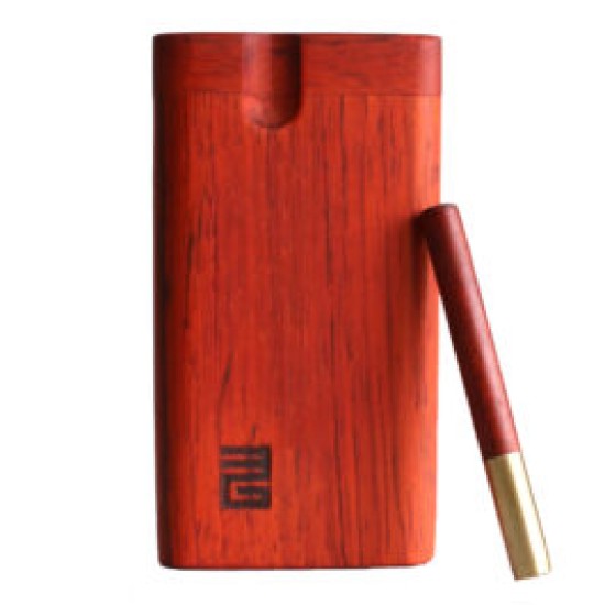 3" WOODEN RED DUGOUT 3" WOODEN RED DUGOUT