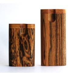 3" WOODEN WALNUT DUGOUT