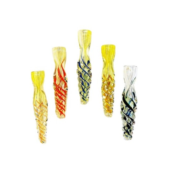 3.5" CHILLUM GOLD RIM 3.5" CHILLUM GOLD RIM