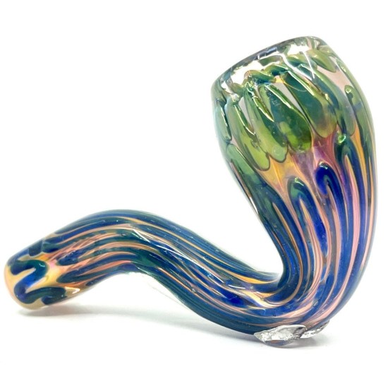 3.5" GLASS MINI SHERLOCK GOLD 3.5" GLASS MINI SHERLOCK GOLD