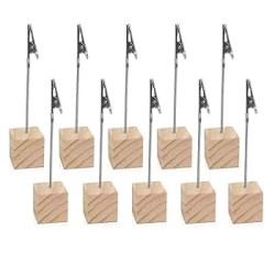 3.5" Memo Clip Wood  (KITTA06)