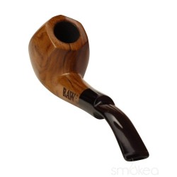3.5" Wooden Sherlock Pipe w/box