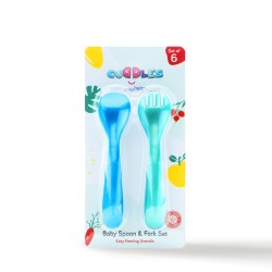 3.75" FRIT ART SPOON 6PK (7692)
