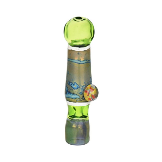 3.75" FRIT GLASS PIPE 3.75" FRIT GLASS PIPE