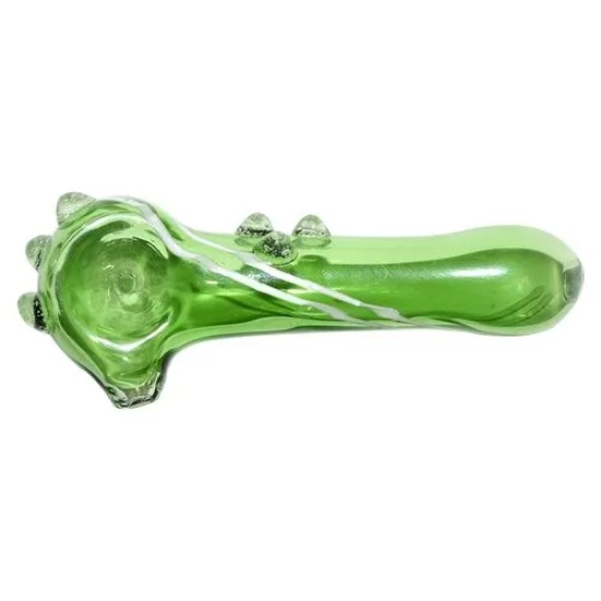 3.5-4 Glass Bat - 13mm Silver Fumed Flat Mouth Euro Style 3.5-4 Glass Bat - 13mm Silver Fumed Flat Mouth Euro Style