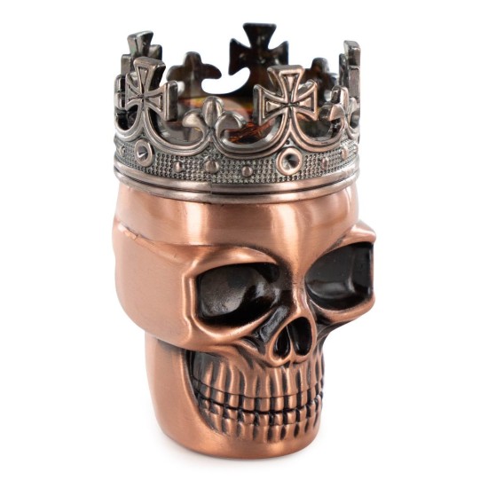 3PC GRINDER KING SKULL/US DOLLAR COIN DESIGN 3PC GRINDER KING SKULL/US DOLLAR COIN DESIGN