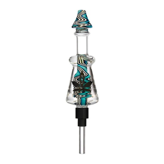 4" ALEAF GLASS DAB STRAW 4" ALEAF GLASS DAB STRAW