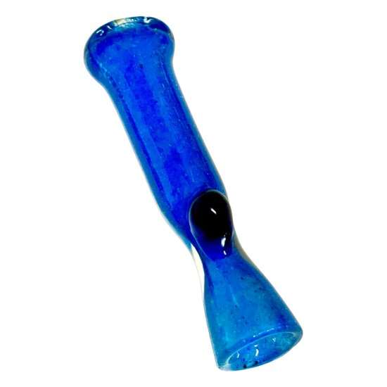 4" CHILLUM BLUE DOT FRIT 5 PC 4" CHILLUM BLUE DOT FRIT 5 PC