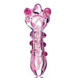 4" DICHRO GLASS PIPE PINK