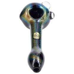 4" FULL DICHRO GLASS PIPE