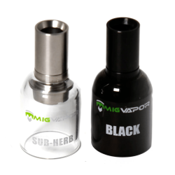 4" GLOSSY GLASS DRY HERB TANK