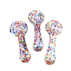 4" KANDY GLASS SPOON PIPE