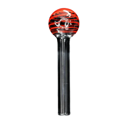 4" OIL BURNER WITH GLOW NEON SPIRAL DESIGN 12PK