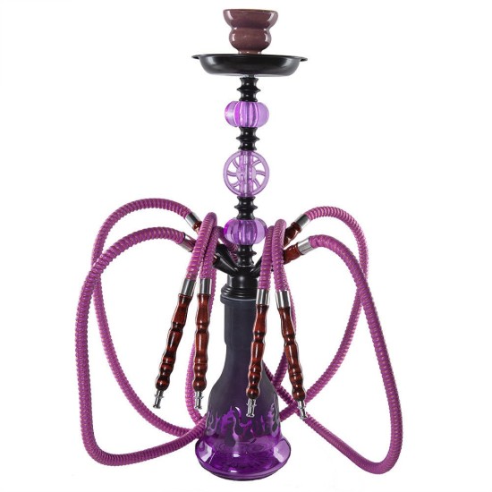 4" PINK/PURPLE FANCY PIPE 4" PINK/PURPLE FANCY PIPE