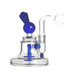 4" TEIRED BASE SHAPE OIL BURNER BUBBLER