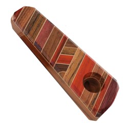 4" WOOD COLOR ART SUPREME PIPE