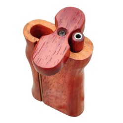 4" WOODEN RED DUGOUT