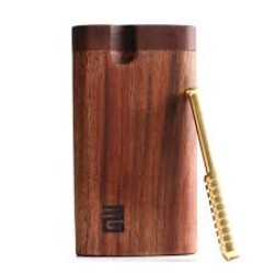 4" WOODEN WALNUT DUGOUT