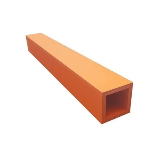 4" Wooden Pipe Orange Square 4" Wooden Pipe Orange Square