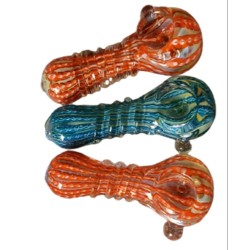 4.5" FANCY ART EYE PIPE (7743)