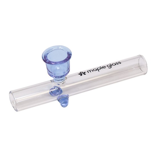 4.5" GLASS PIPE PURPLE 4.5" GLASS PIPE PURPLE