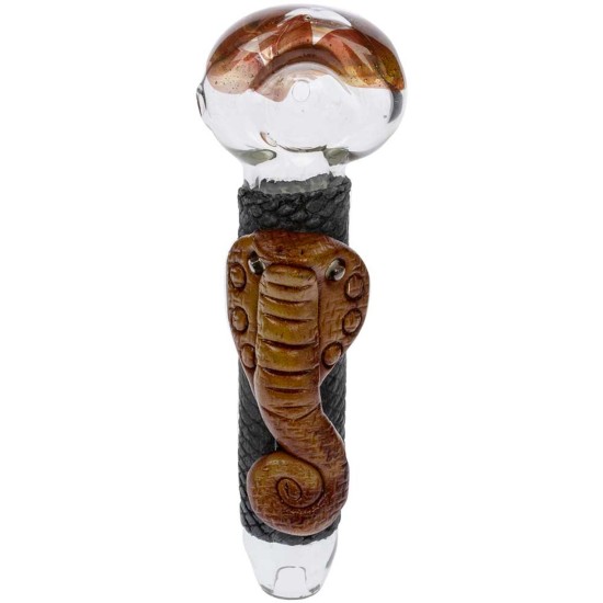 4.5" GLASS PIPE SNAKE 4.5" GLASS PIPE SNAKE