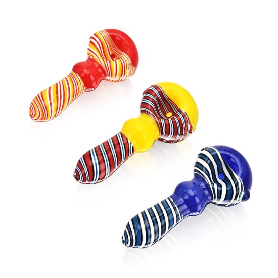 4.5" WIG WAG DICRO HAMMER BUBBLER HAND PIPE 4.5" WIG WAG DICRO HAMMER BUBBLER HAND PIPE