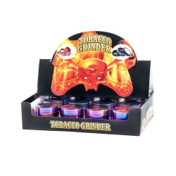 40MM SKULL RAINBOW HANDLE GRINDER