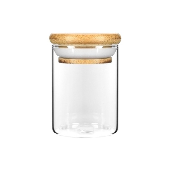 4OZ 120ML WOOD LID JAR 6PK 4OZ 120ML WOOD LID JAR 6PK