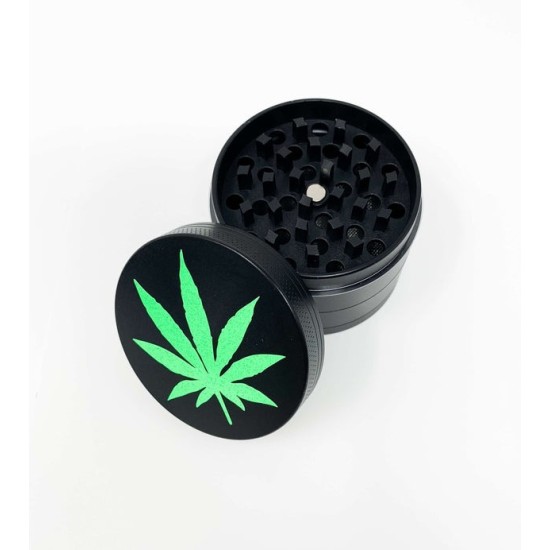 4PC GLOW IN DARK GRINDER 55MM 4PC GLOW IN DARK GRINDER 55MM