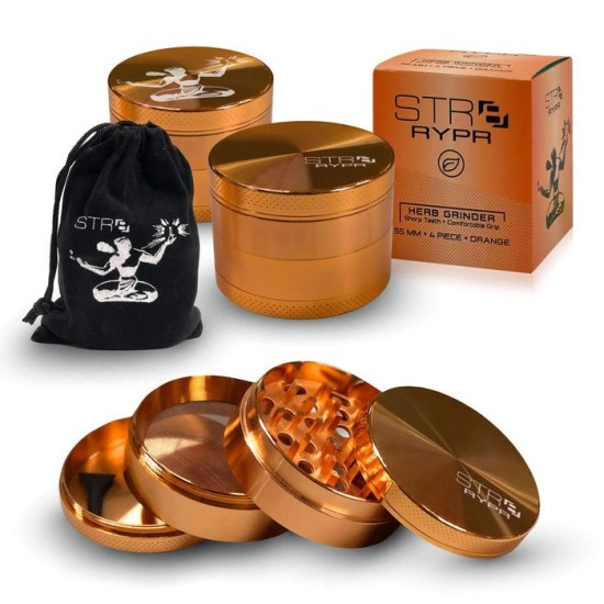 4PC GRINDER WITH WOOD PRINT 55MM 4PC GRINDER WITH WOOD PRINT 55MM