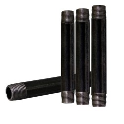 4"WOODEN PRINT METAL PIPE3/PK