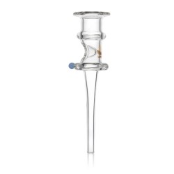 5" ALEAF COLORED GLASS 1 DOT DAB STRAW 5" ALEAF COLORED GLASS 1 DOT DAB STRAW