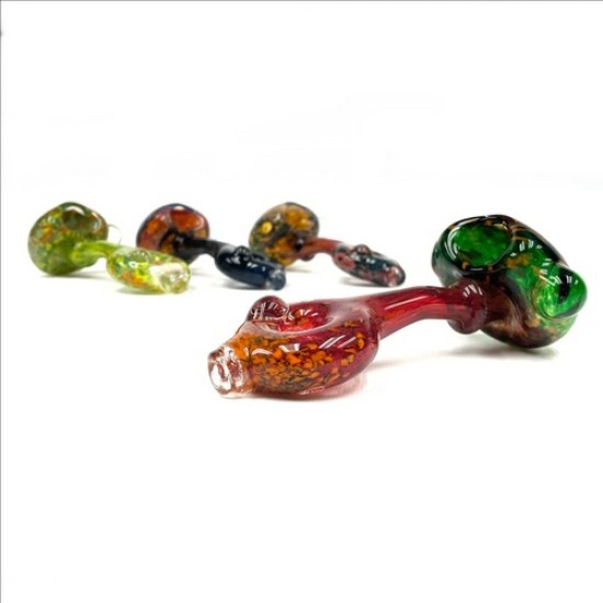 5" CLEAR HANDPIPE WITH ASST CHARACTER DESIGN 5" CLEAR HANDPIPE WITH ASST CHARACTER DESIGN