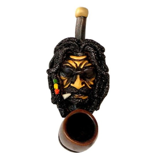 5" RESIN CHARACTER HANDPIPE 5" RESIN CHARACTER HANDPIPE