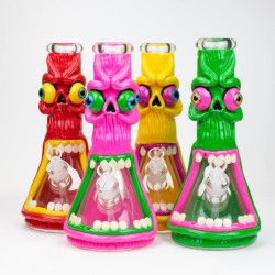 5" SCARY MONSTER WATERPIPE W/ GLASS BOWL