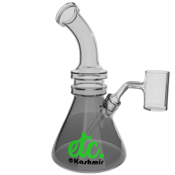 5" SILICONE MINI RIG W/ BENT NECK