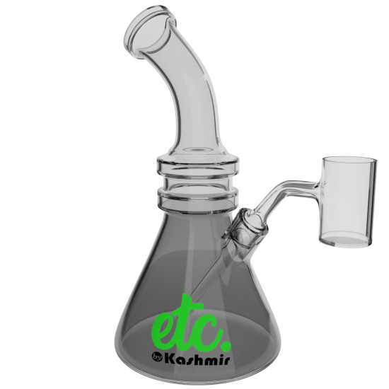 5" SILICONE MINI RIG W/ BENT NECK 5" SILICONE MINI RIG W/ BENT NECK