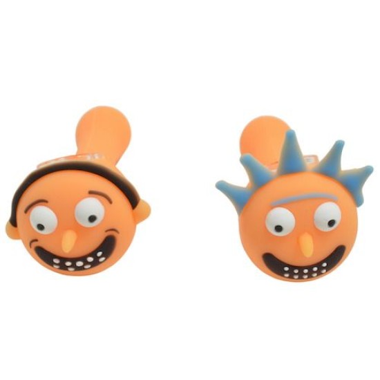 5" SILICONE PIPE RICK & MORTY 5" SILICONE PIPE RICK & MORTY