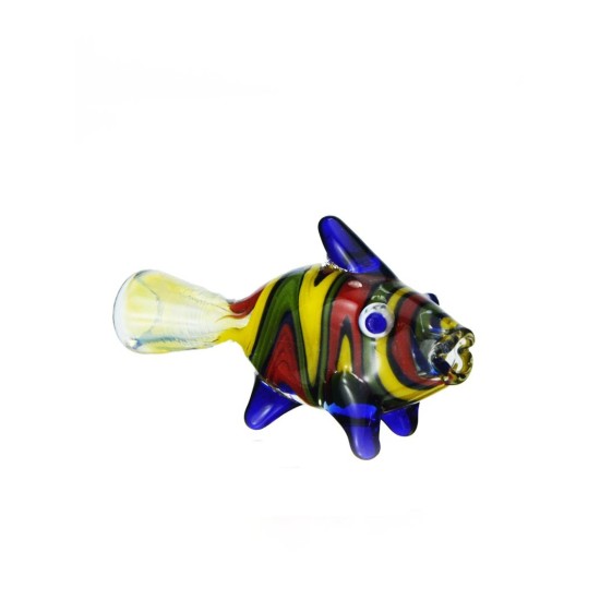 5.5" GLASS PIPE FISH 5.5" GLASS PIPE FISH