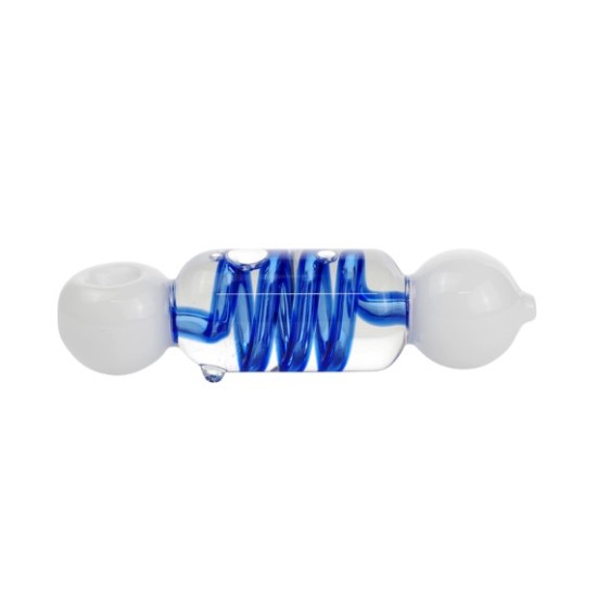 5.7" GLASS HANDPIPE W/ GLYCERIN 5.7" GLASS HANDPIPE W/ GLYCERIN