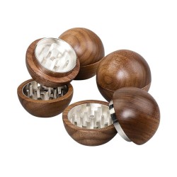 50MM WOODEN 2PC GRINDER