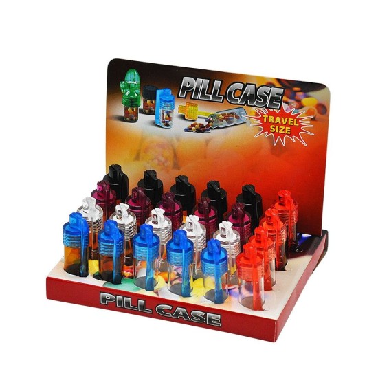 51MM BULLET PILL CASE - 24/CT
