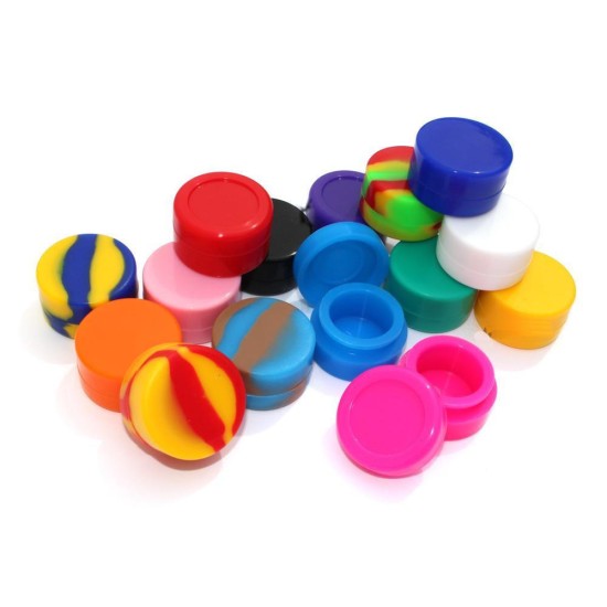 5ML MARBLED SILICONE JAR 250CT 5ML MARBLED SILICONE JAR 250CT