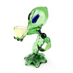 6" ALIEN SMOKE WATER PIPE