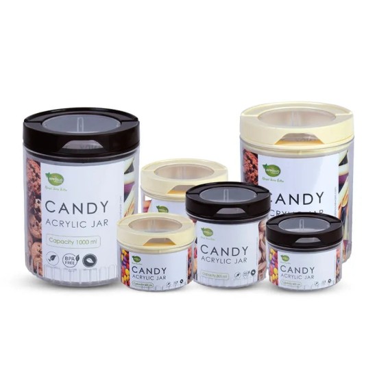 6 COLOR LED JARS ASST 6 COLOR LED JARS ASST