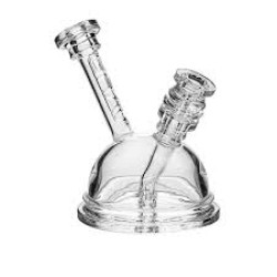 6" FANCY MED RIM BUBBLER