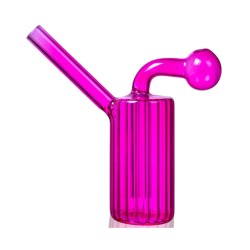 6" OIL BURNER PINK/PURPLE