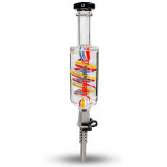 6" TWISTED COLOR NECTAR COLLECTOR SET 6" TWISTED COLOR NECTAR COLLECTOR SET