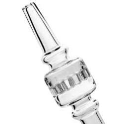 6.5" GLASSS HONEY STRAW W HONEYCOMB PERK & ICE CREAM 3PK